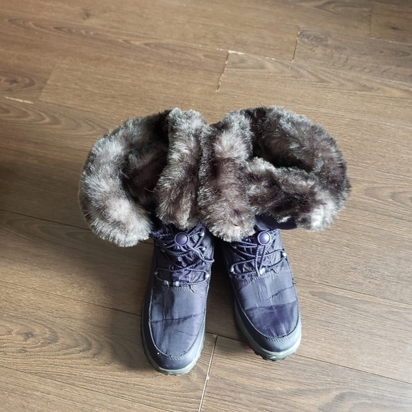 Cougar Desiree Boots In Indigo - Picture 9 of 14